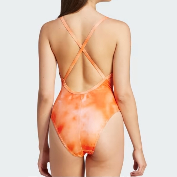 🐡ADIDAS BRAND NEW ONE PIECE SWIMSUIT SIZE 12 - Picture 3 of 5